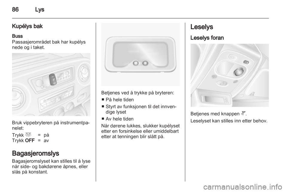 OPEL MOVANO_B 2013.5 Instruksjonsbok OPEL MOVANO_B 2013.5 Instruksjonsbok