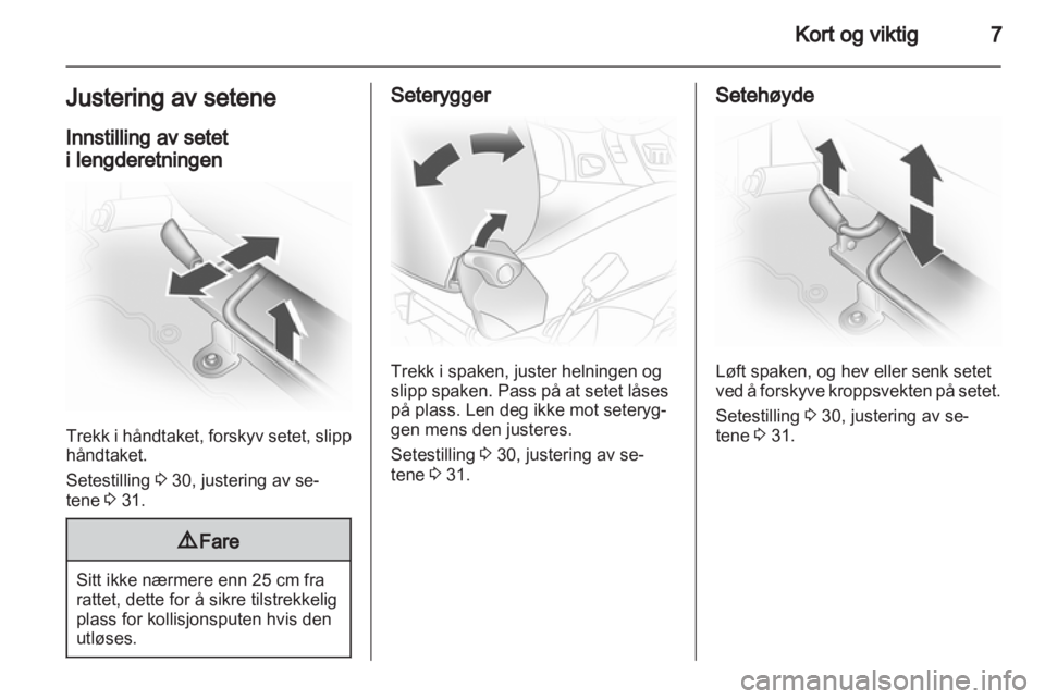 OPEL VIVARO 2011  Instruksjonsbok 