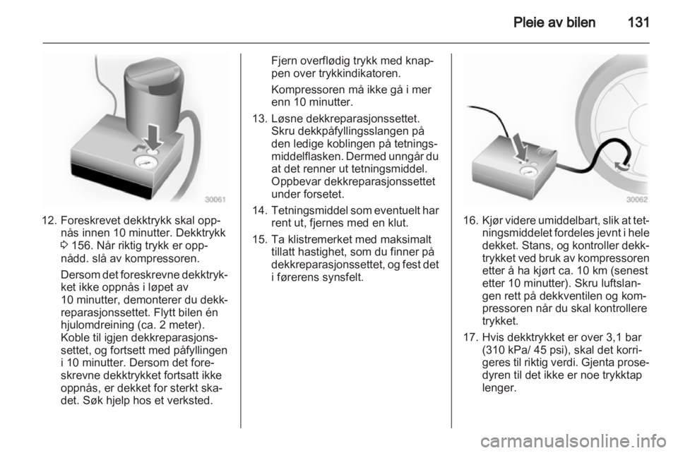 OPEL VIVARO 2013  Instruksjonsbok 