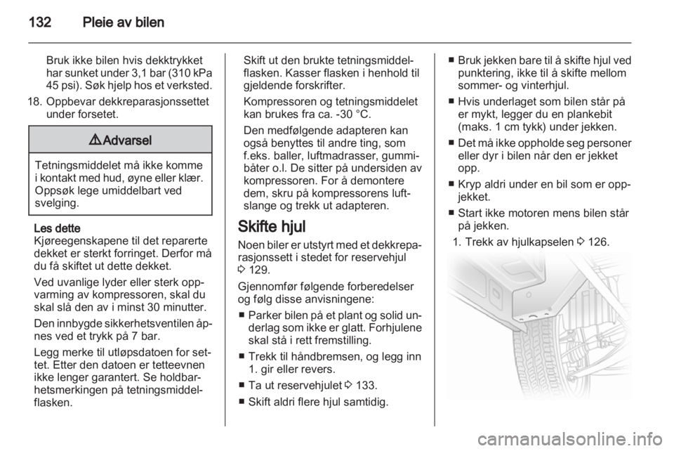 OPEL VIVARO 2013  Instruksjonsbok 