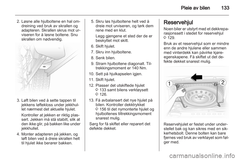 OPEL VIVARO 2013  Instruksjonsbok 