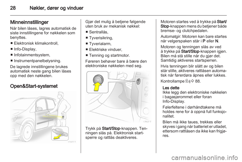 OPEL ZAFIRA 2010 Instruksjonsbok OPEL ZAFIRA 2010 Instruksjonsbok