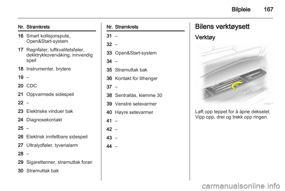 OPEL ZAFIRA 2010.5 Instruksjonsbok OPEL ZAFIRA 2010.5 Instruksjonsbok