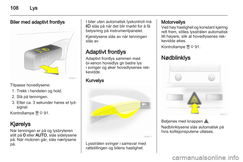 OPEL ZAFIRA 2011  Instruksjonsbok 