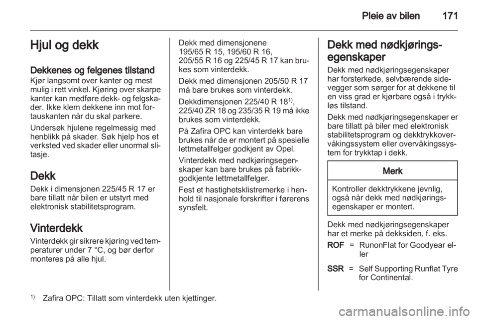 OPEL ZAFIRA 2011  Instruksjonsbok 