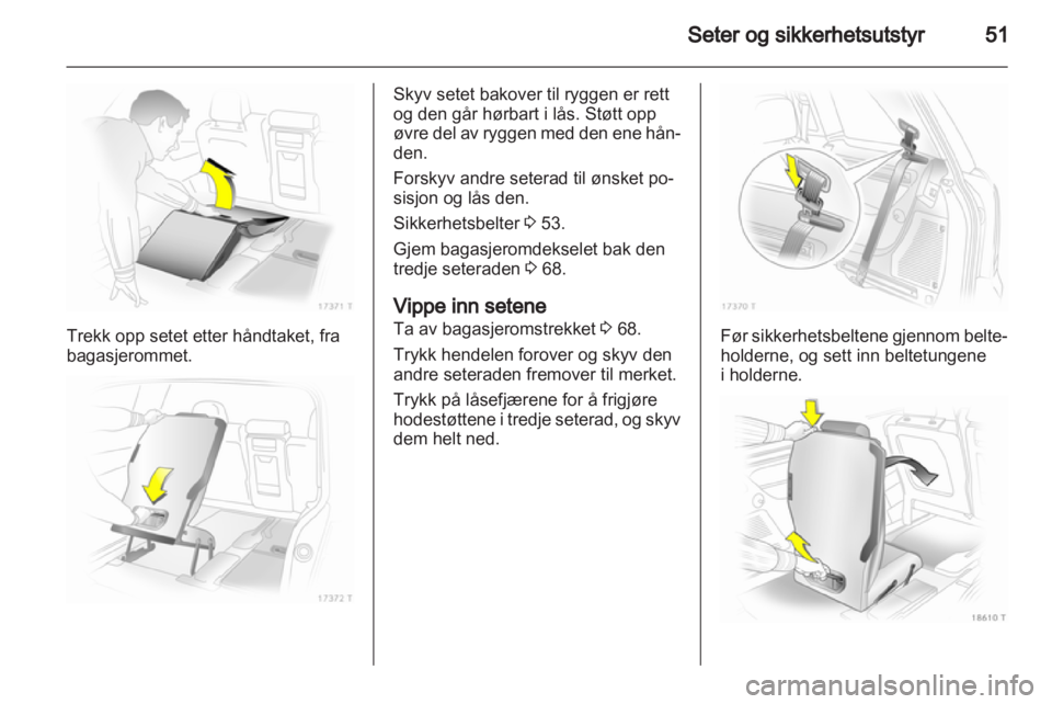 OPEL ZAFIRA 2011  Instruksjonsbok 