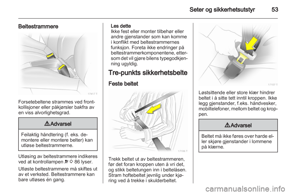 OPEL ZAFIRA 2011  Instruksjonsbok 