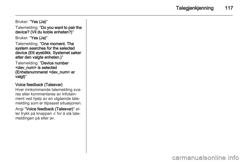 OPEL ZAFIRA C 2013  Brukerhåndbok for infotainmentsystem 