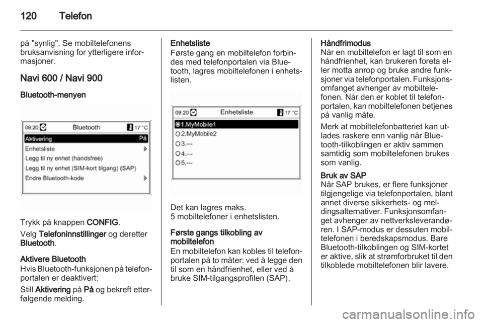 OPEL ZAFIRA C 2013  Brukerhåndbok for infotainmentsystem 