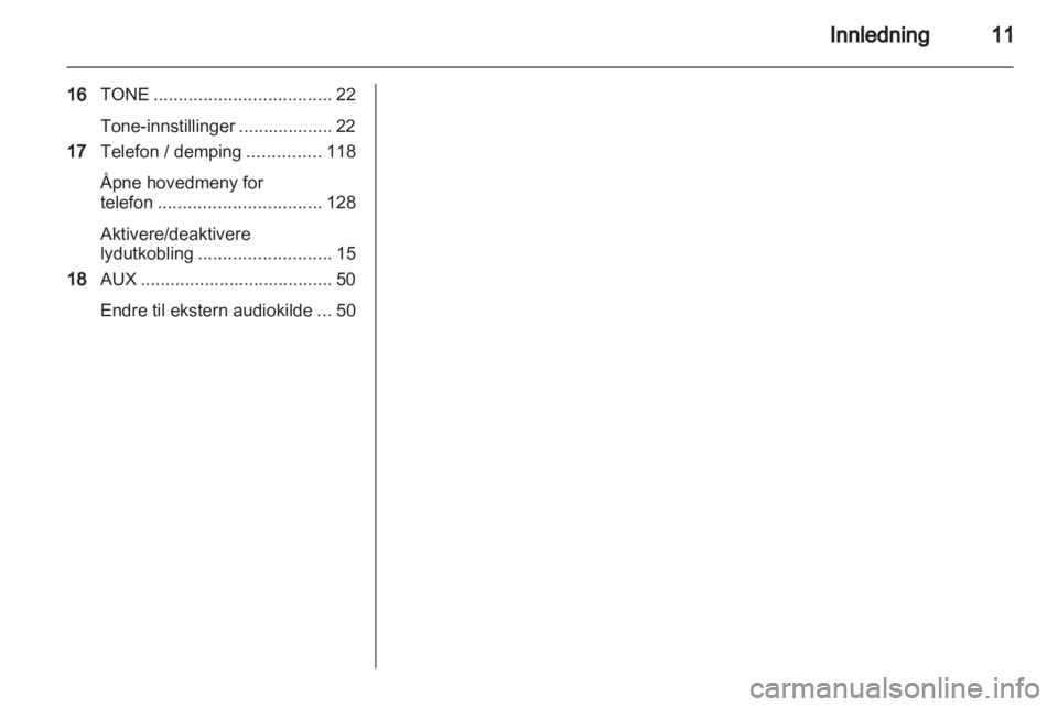 OPEL ZAFIRA C 2013.5  Brukerhåndbok for infotainmentsystem 