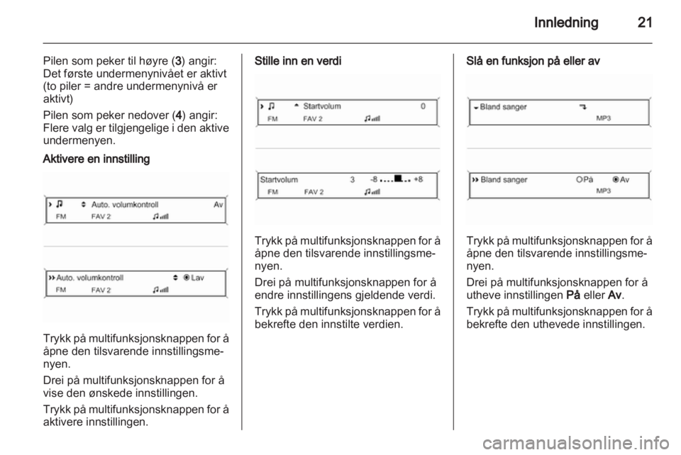 OPEL ZAFIRA C 2013.5  Brukerhåndbok for infotainmentsystem 