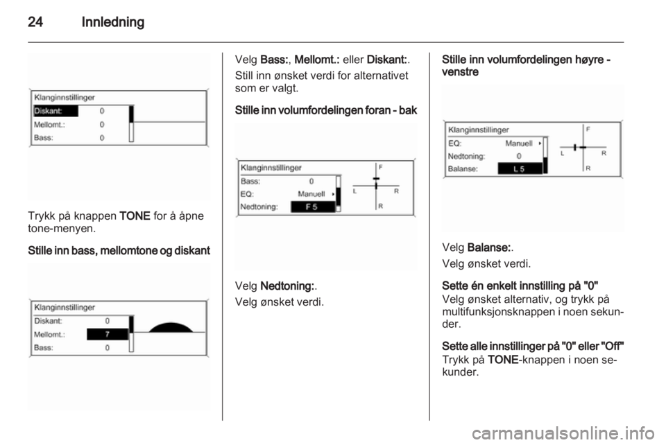 OPEL ZAFIRA C 2013.5  Brukerhåndbok for infotainmentsystem 