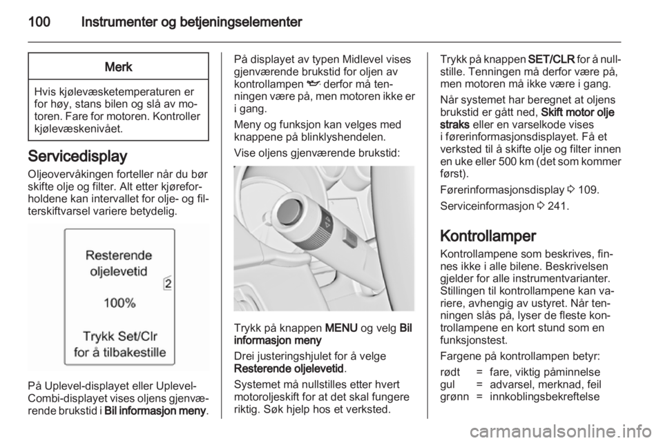 OPEL ZAFIRA TOURER 2012  Instruksjonsbok 