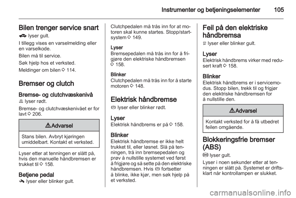 OPEL ZAFIRA TOURER 2012  Instruksjonsbok 