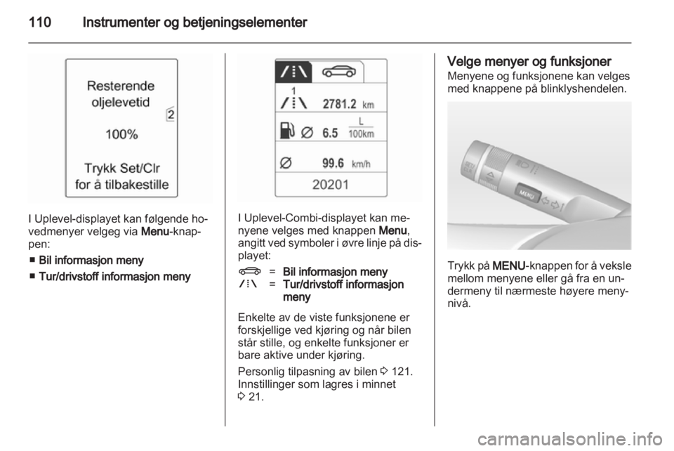 OPEL ZAFIRA TOURER 2012  Instruksjonsbok 