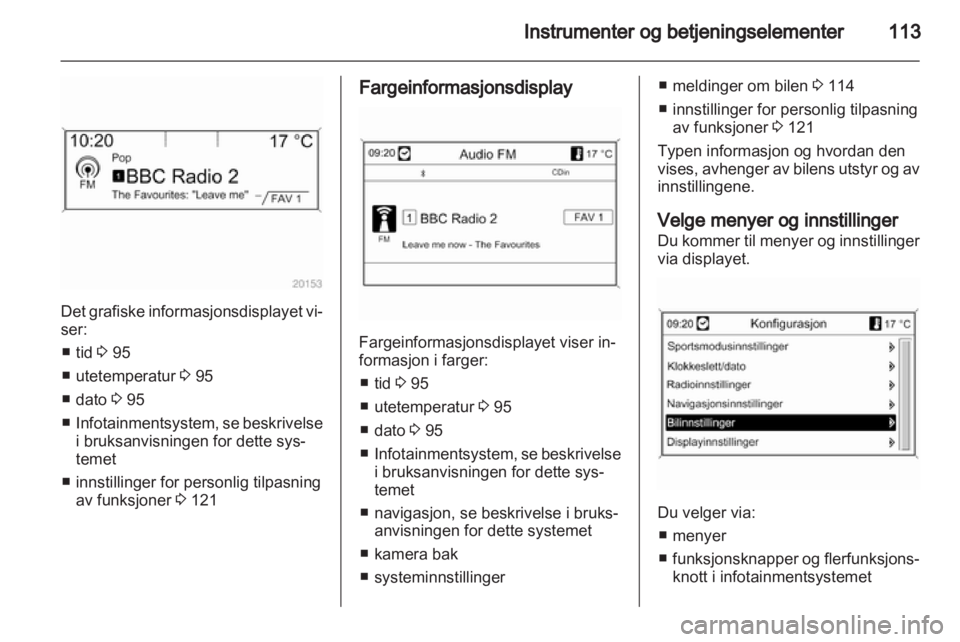 OPEL ZAFIRA TOURER 2012  Instruksjonsbok 