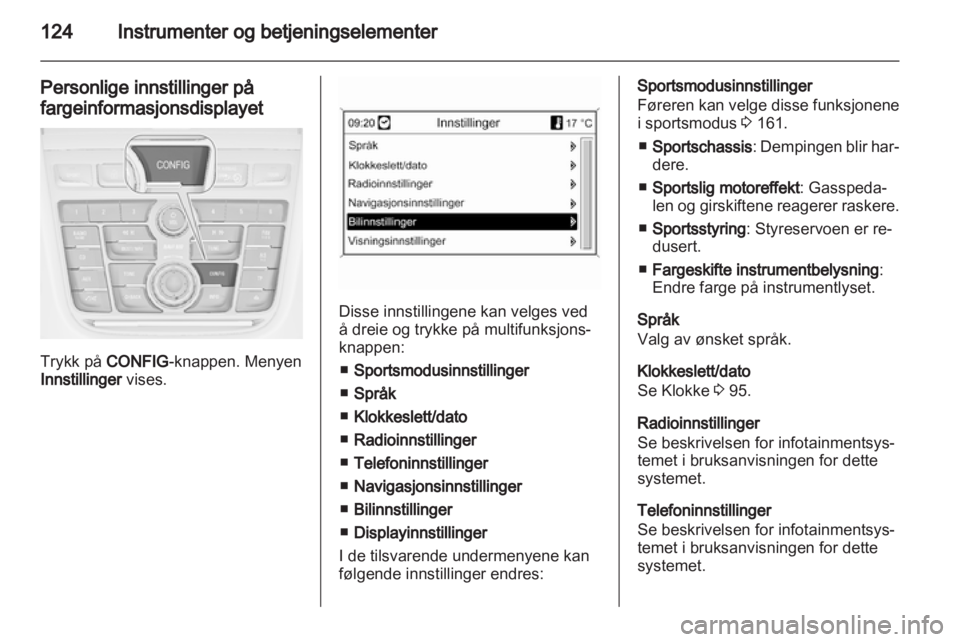 OPEL ZAFIRA TOURER 2012 Instruksjonsbok OPEL ZAFIRA TOURER 2012 Instruksjonsbok
