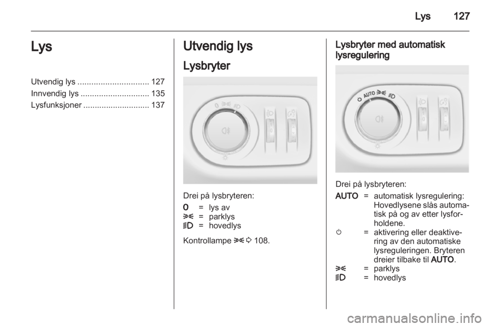 OPEL ZAFIRA TOURER 2012 Instruksjonsbok OPEL ZAFIRA TOURER 2012 Instruksjonsbok