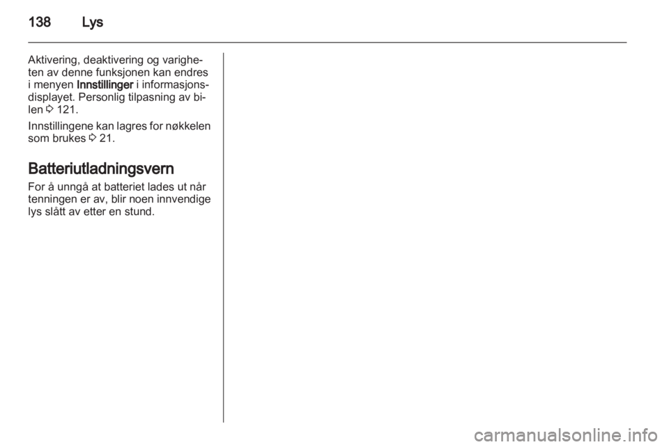 OPEL ZAFIRA TOURER 2012 Instruksjonsbok OPEL ZAFIRA TOURER 2012 Instruksjonsbok
