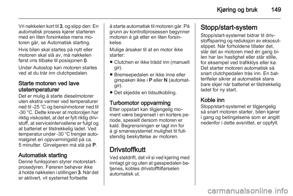 OPEL ZAFIRA TOURER 2012 Instruksjonsbok OPEL ZAFIRA TOURER 2012 Instruksjonsbok