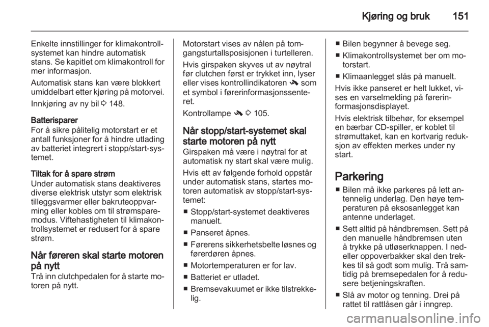 OPEL ZAFIRA TOURER 2012 Instruksjonsbok OPEL ZAFIRA TOURER 2012 Instruksjonsbok