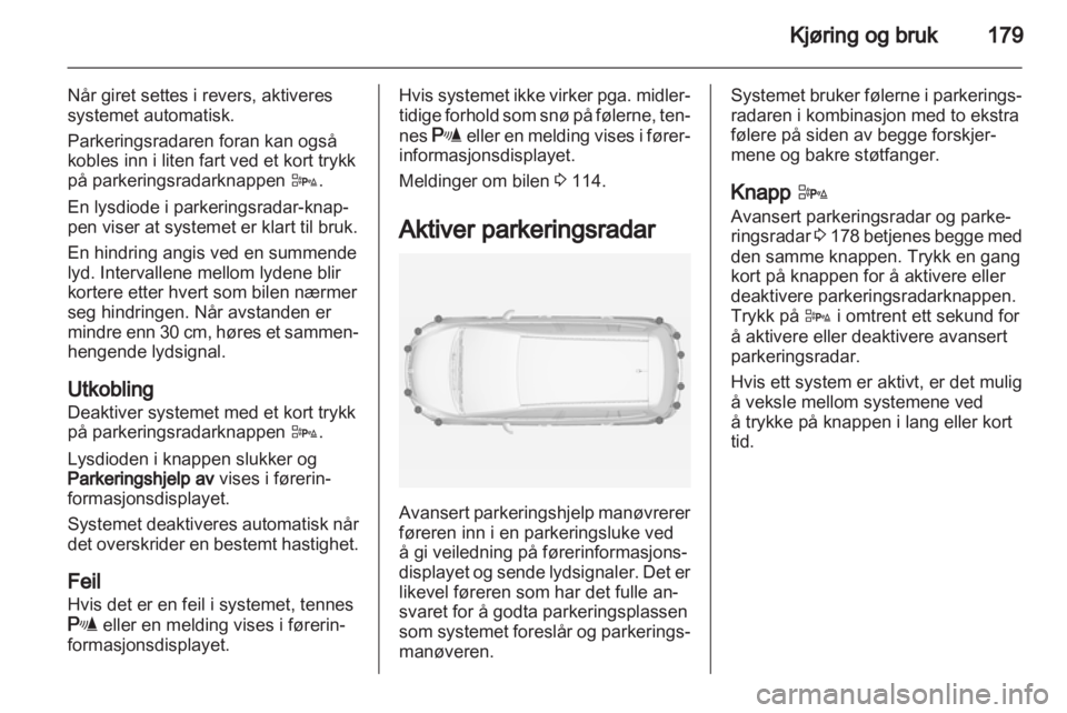 OPEL ZAFIRA TOURER 2012  Instruksjonsbok 