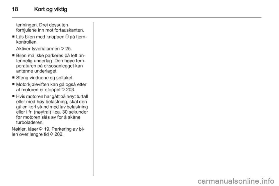 OPEL ZAFIRA TOURER 2012 Instruksjonsbok OPEL ZAFIRA TOURER 2012 Instruksjonsbok