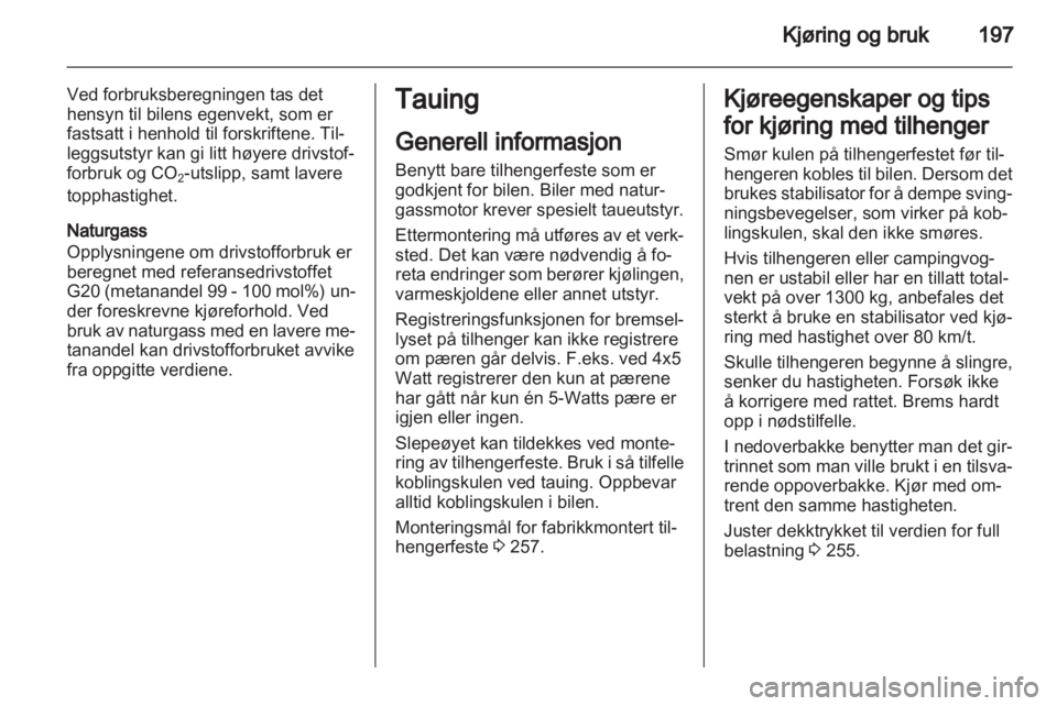 OPEL ZAFIRA TOURER 2012  Instruksjonsbok 