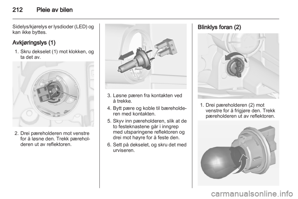 OPEL ZAFIRA TOURER 2012  Instruksjonsbok 