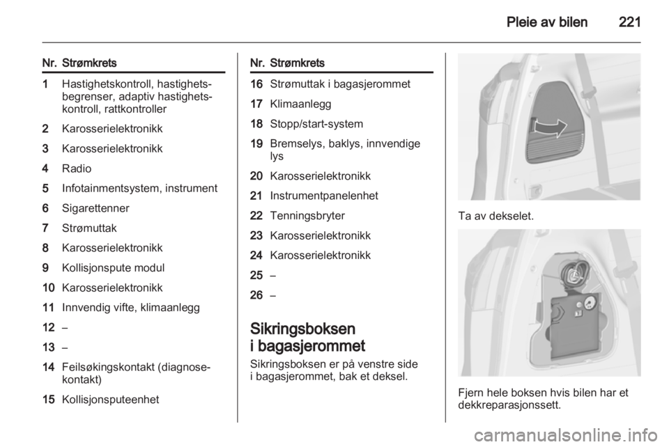 OPEL ZAFIRA TOURER 2012  Instruksjonsbok 