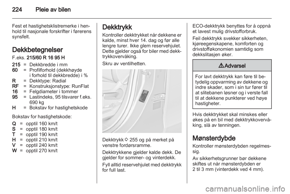 OPEL ZAFIRA TOURER 2012  Instruksjonsbok 
