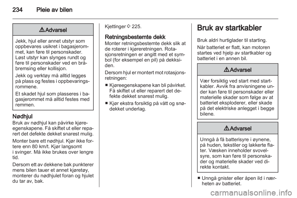 OPEL ZAFIRA TOURER 2012  Instruksjonsbok 