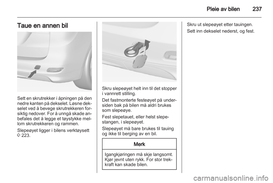 OPEL ZAFIRA TOURER 2012  Instruksjonsbok 