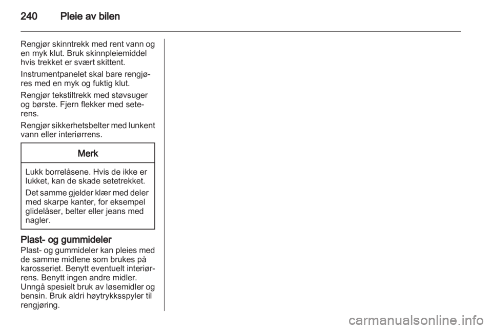 OPEL ZAFIRA TOURER 2012  Instruksjonsbok 