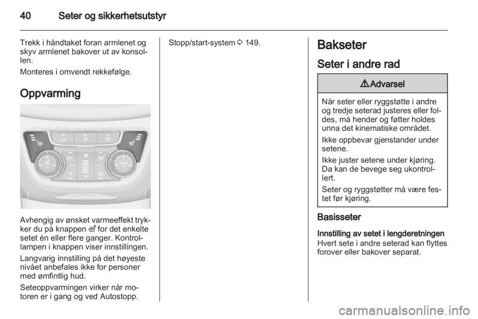 OPEL ZAFIRA TOURER 2012  Instruksjonsbok 