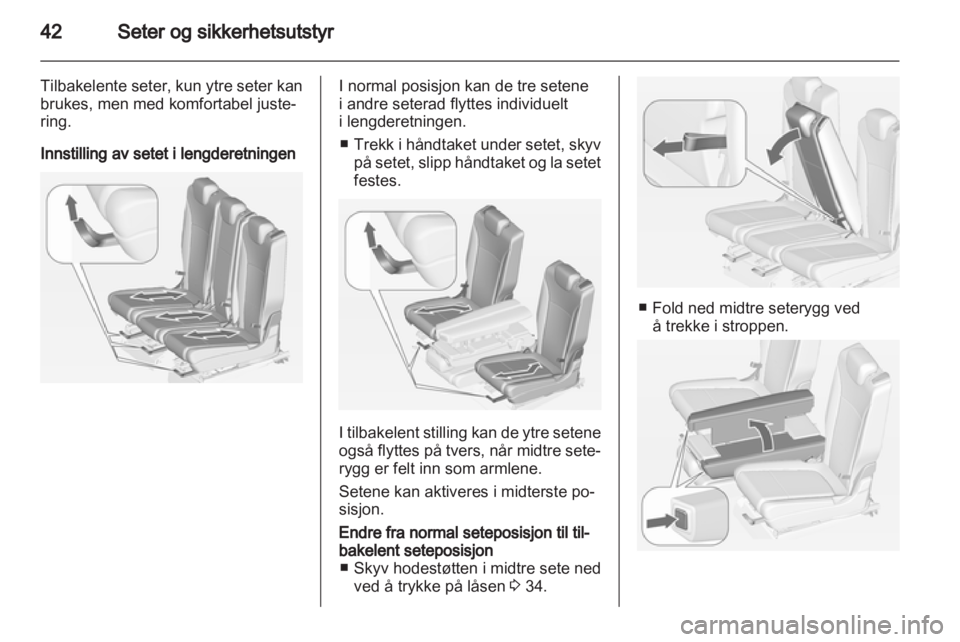 OPEL ZAFIRA TOURER 2012  Instruksjonsbok 