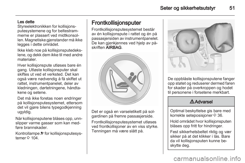 OPEL ZAFIRA TOURER 2012 Instruksjonsbok OPEL ZAFIRA TOURER 2012 Instruksjonsbok