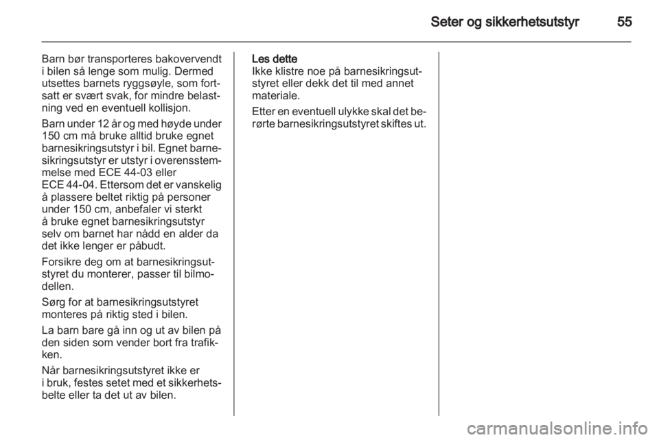 OPEL ZAFIRA TOURER 2012 Instruksjonsbok OPEL ZAFIRA TOURER 2012 Instruksjonsbok