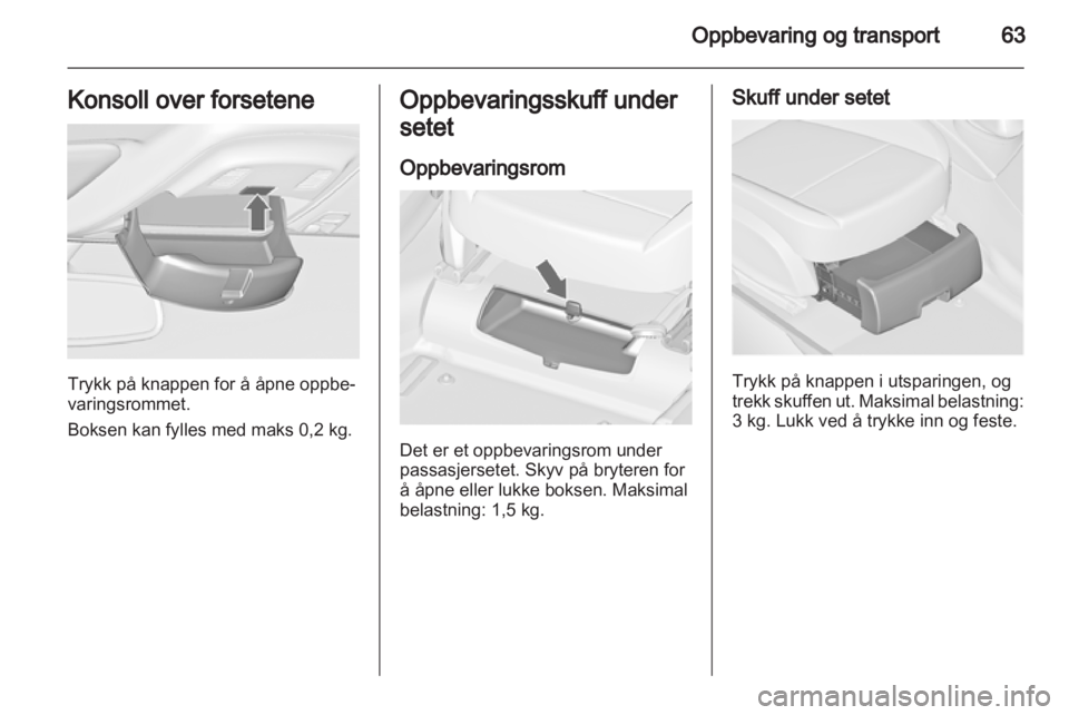 OPEL ZAFIRA TOURER 2012  Instruksjonsbok 