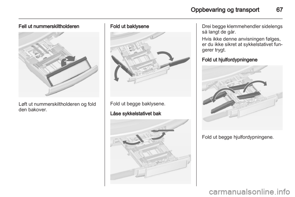 OPEL ZAFIRA TOURER 2012  Instruksjonsbok 