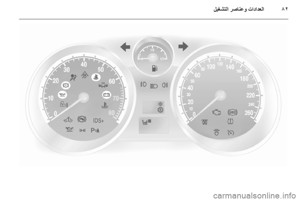 OPEL ASTRA H 2011.5 دليل التشغيل OPEL ASTRA H 2011.5 دليل التشغيل