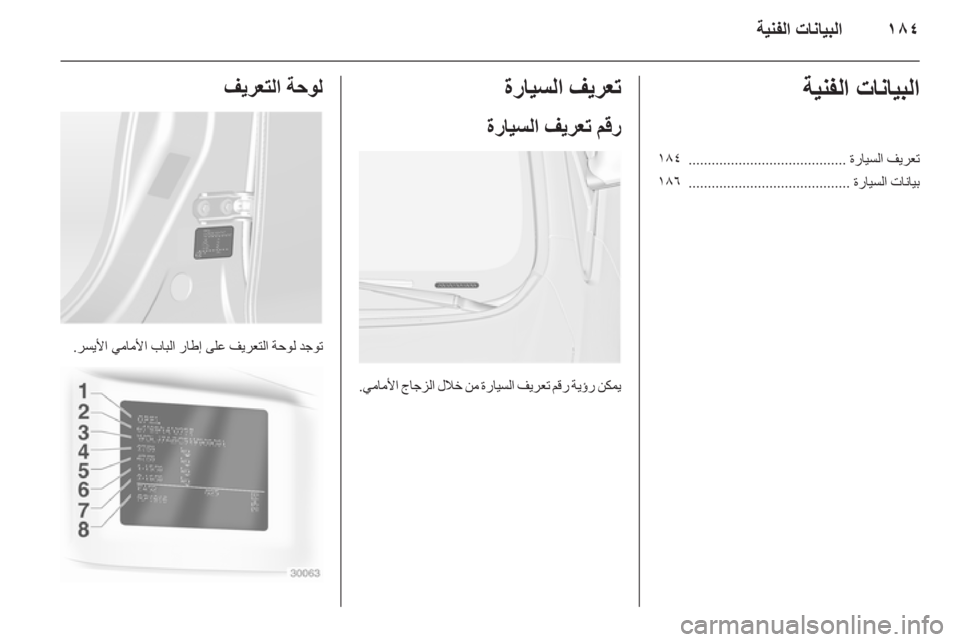 OPEL ASTRA J GTC 2012.5 دليل التشغيل OPEL ASTRA J GTC 2012.5 دليل التشغيل