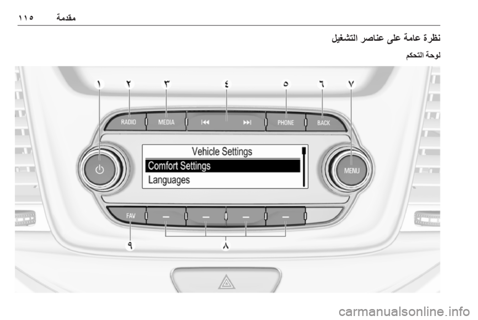 OPEL ASTRA K 2016.5  دليل المعلومات والترفيه 