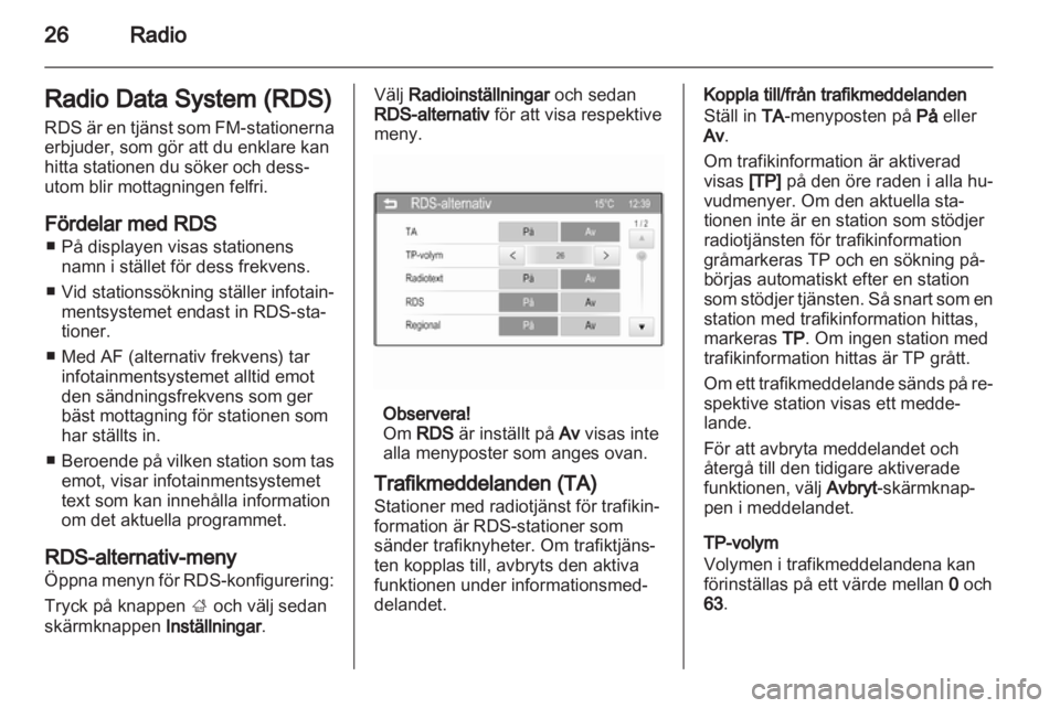 OPEL ADAM 2013  Handbok för infotainmentsystem 