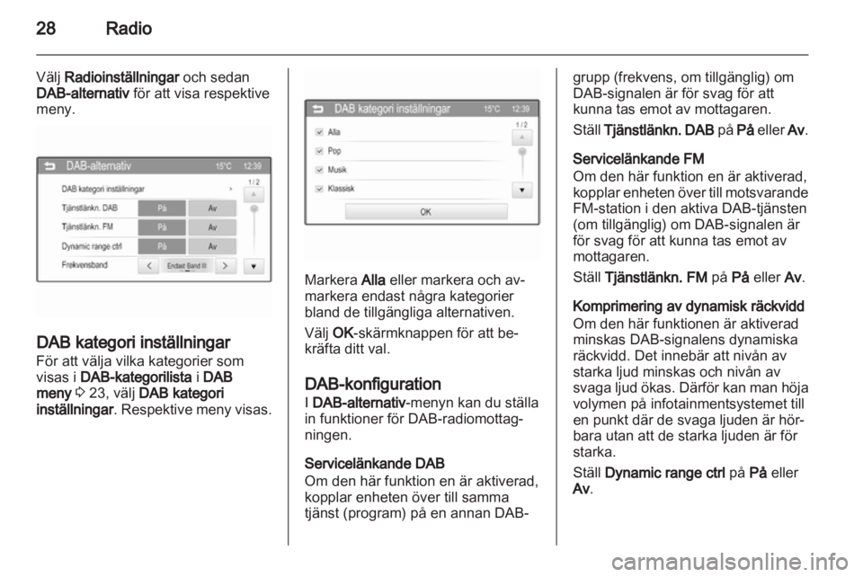 OPEL ADAM 2013  Handbok för infotainmentsystem 