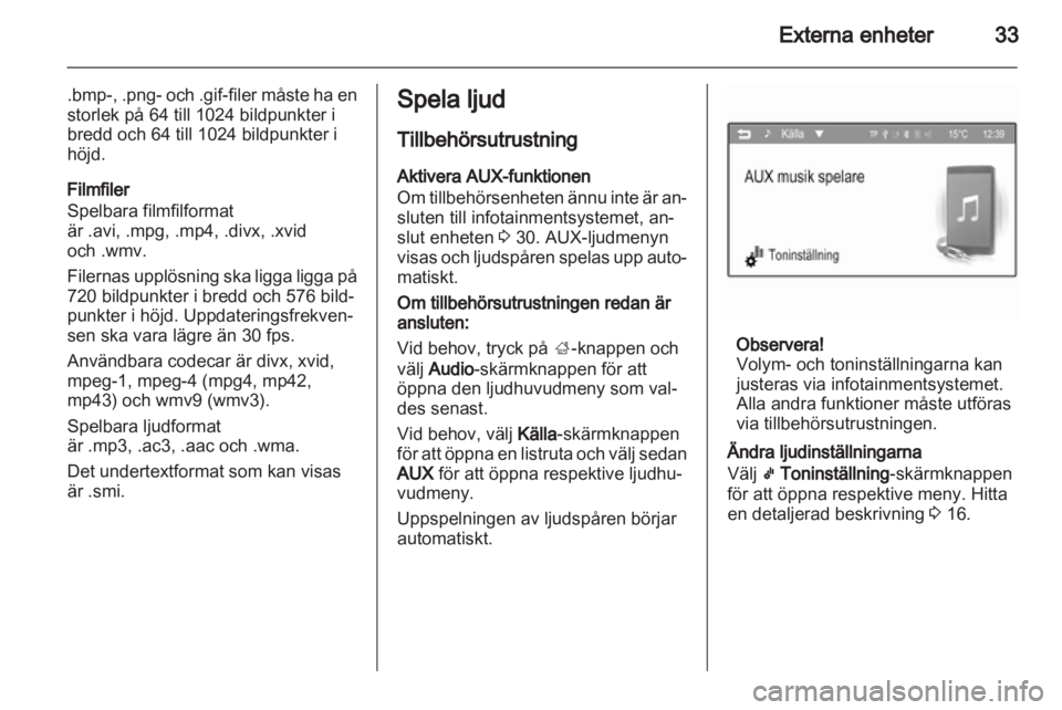 OPEL ADAM 2013.5  Handbok för infotainmentsystem 