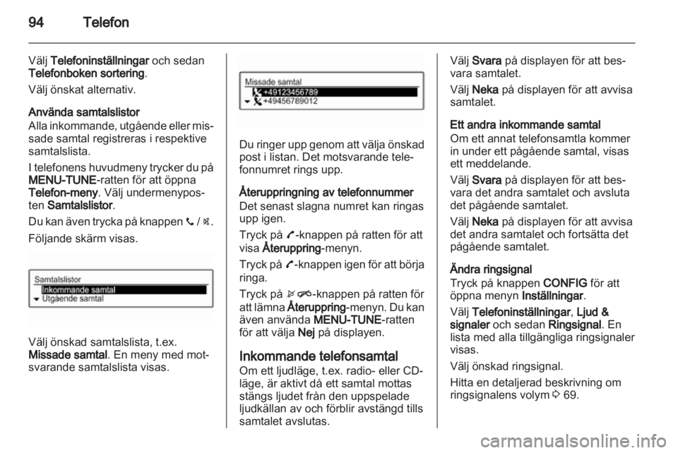 OPEL ADAM 2013  Handbok för infotainmentsystem 