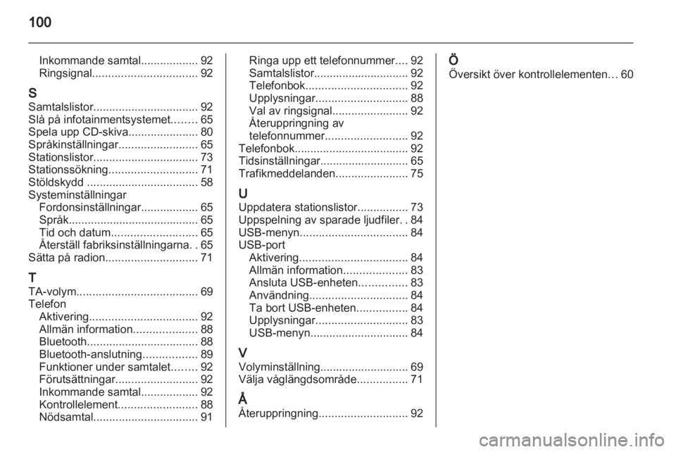 OPEL ADAM 2013  Handbok för infotainmentsystem 