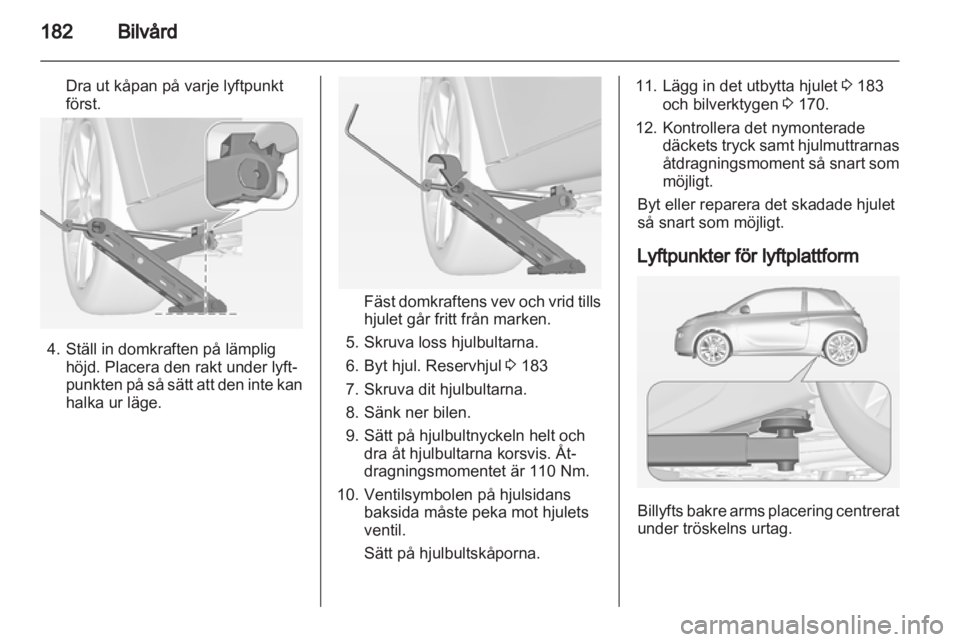 OPEL ADAM 2013.5 Instruktionsbok OPEL ADAM 2013.5 Instruktionsbok
