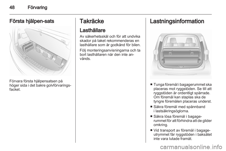 OPEL AGILA 2011 Instruktionsbok OPEL AGILA 2011 Instruktionsbok